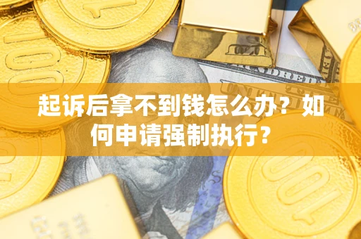 北京起诉后拿不到钱怎么办？如何申请强制执行？