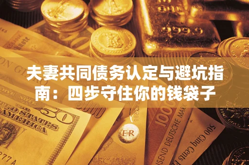 北京夫妻共同债务认定与避坑指南：四步守住你的钱袋子