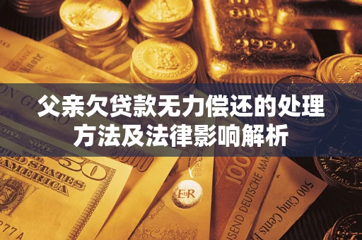 北京父亲欠贷款无力偿还的处理方法及法律影响解析