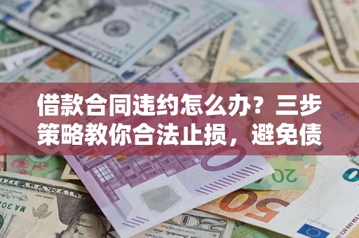 北京借款合同违约怎么办？三步策略教你合法止损，避免债务危机升级