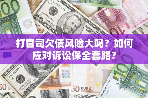 北京打官司欠债风险大吗？如何应对诉讼保全套路？