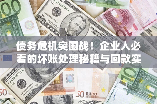 北京债务危机突围战！企业人必看的坏账处理秘籍与回款实战指南